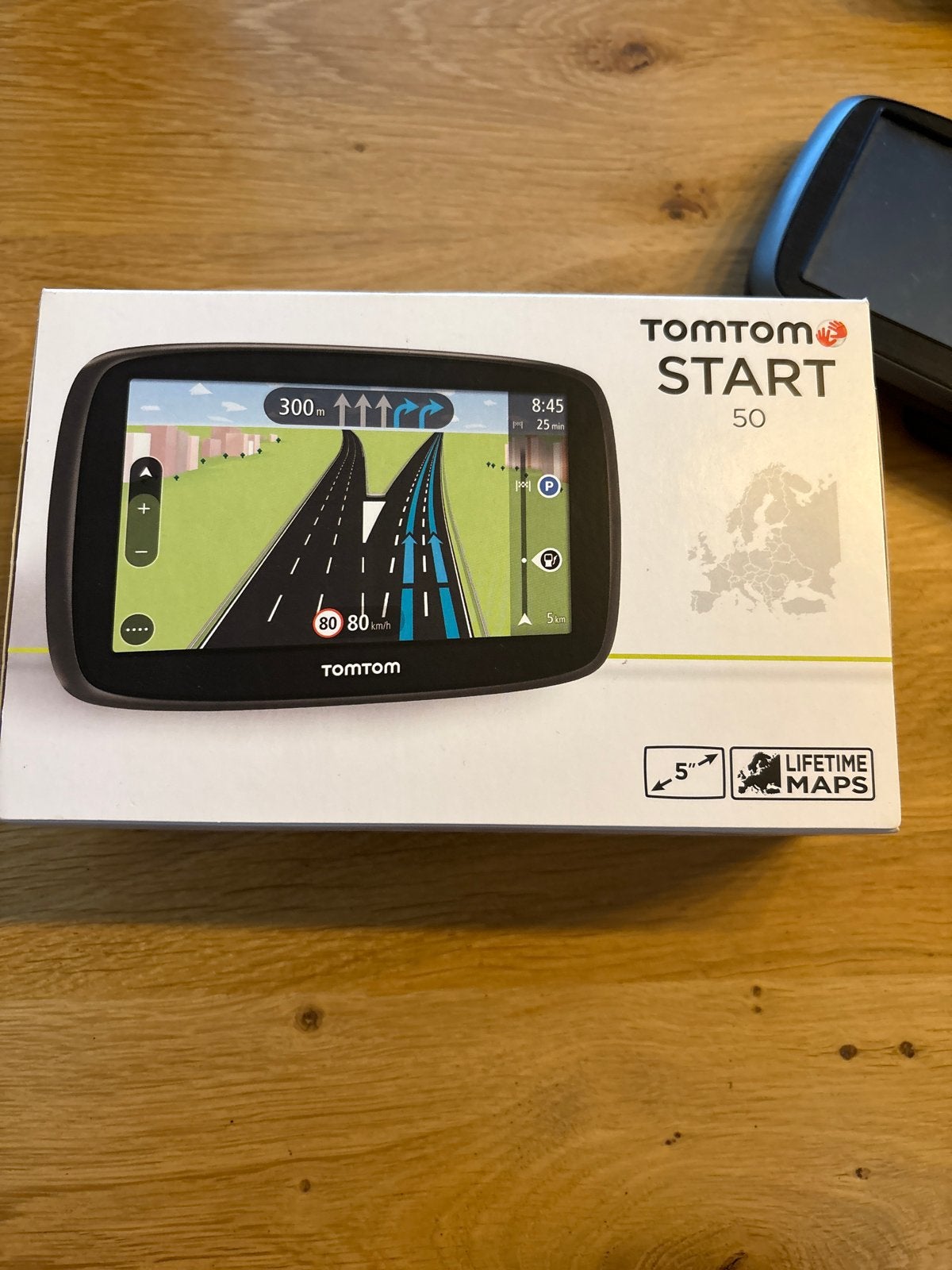 TomTom Start 50 GPS Navigatiesysteem met Lifetime Maps, Ophalen of Verzenden, Gebruikt