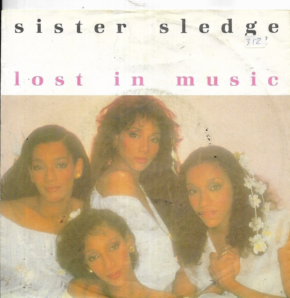 Sister Sledge-Lost in music, Gebruikt, 7 inch, Pop, Fotohoes