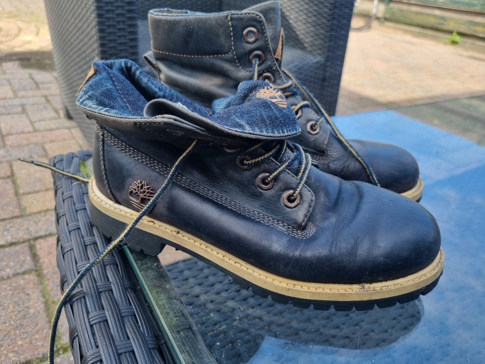 timerlands, Blauw, Overige typen, Ophalen of Verzenden, Timberland