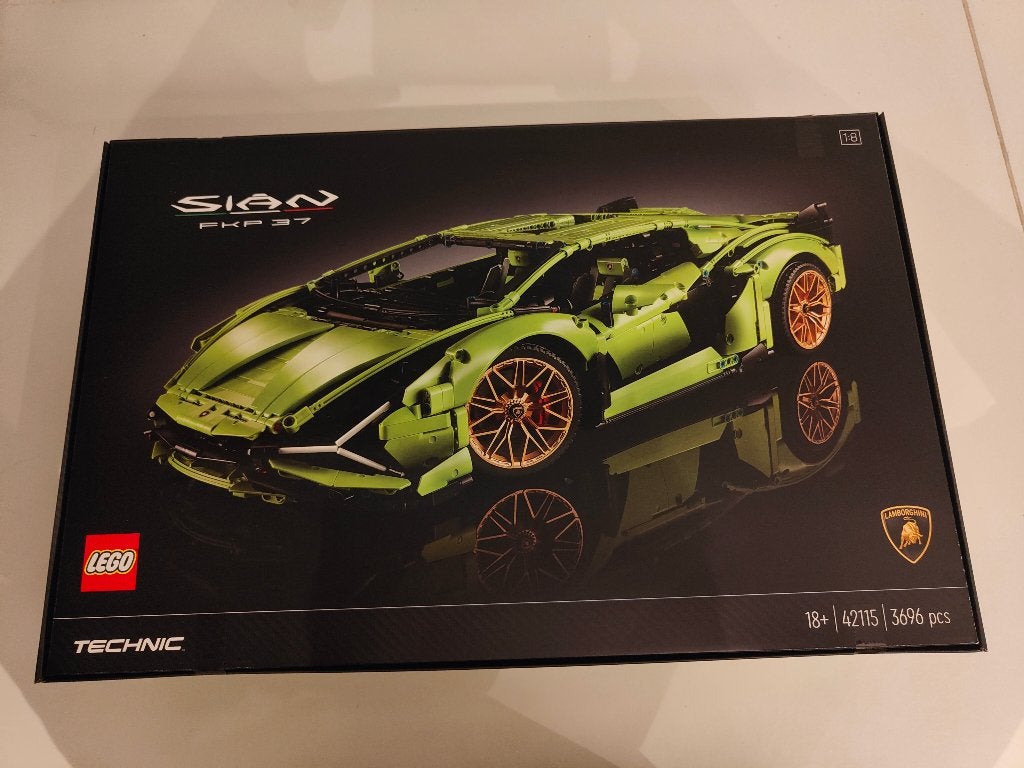 LEGO 42115 - Lamborghini Sián FKP 37, Lego, Nieuw, Ophalen of Verzenden, Technic
