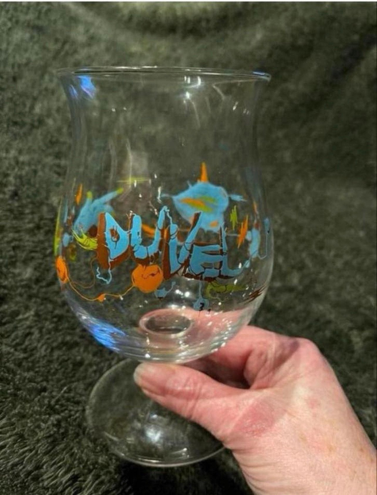 Duvel bierglas, Ophalen of Verzenden, Zo goed als nieuw, Glas of Glazen, Duvel