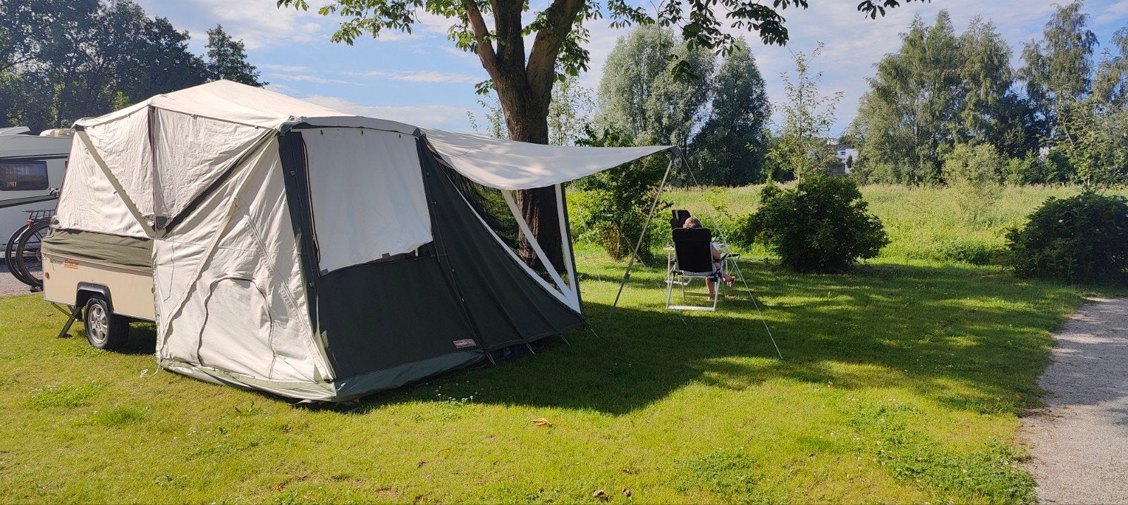 Holtkamper Spacer Expedition vouwwagen uit 2012, Ophalen