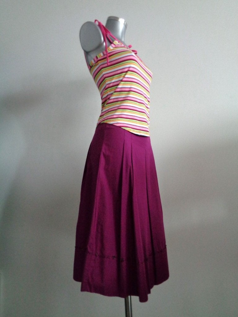 Turnover paarse rok, maat 36, NIEUW met kaartjes, Kleding | Dames, Rokken, Paars, Nieuw, Ophalen of Verzenden, Maat 36 (S)