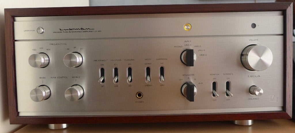 Luxman LX-380 in mooie staat (uit rookvrije omgeving), Ophalen, Versterker