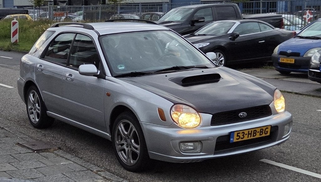 Subaru Impreza 1.6 TS Plus AWD 2001 Grijs, Stof, Stationwagon, Handgeschakeld, Vierwielaandrijving