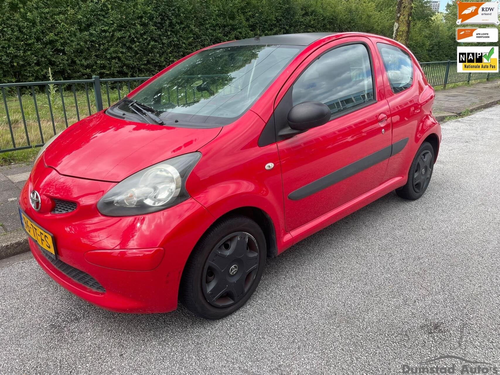 Toyota Aygo van 1ste Eig Nap Elektr ramen CV Apk 2027 Stbkr, Voorwielaandrijving, Gebruikt, 4 stoelen, 68 pk