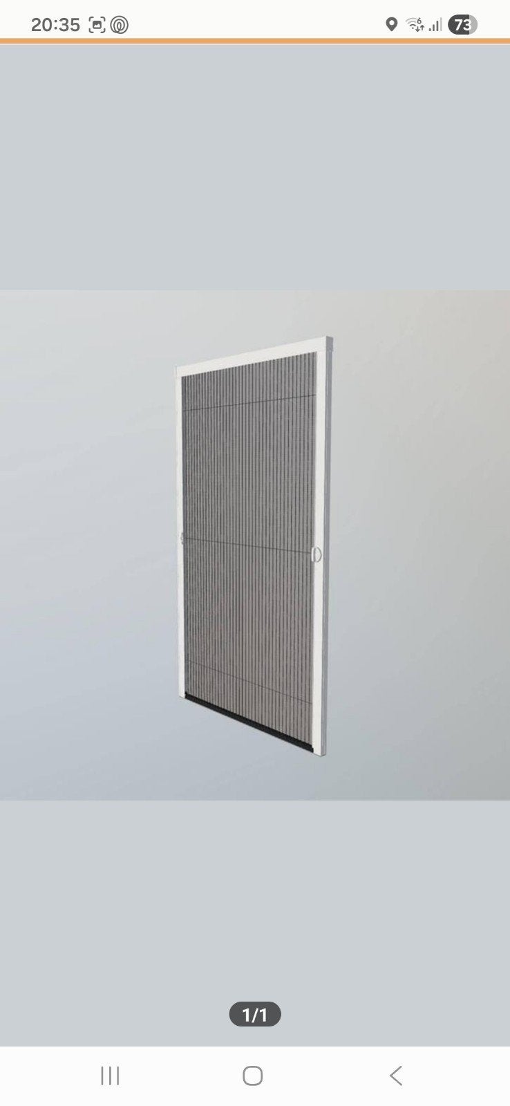 Unilux plissé hordeuren, Doe-het-zelf en Verbouw, Ophalen, 120 cm of meer, Hordeur, Nieuw
