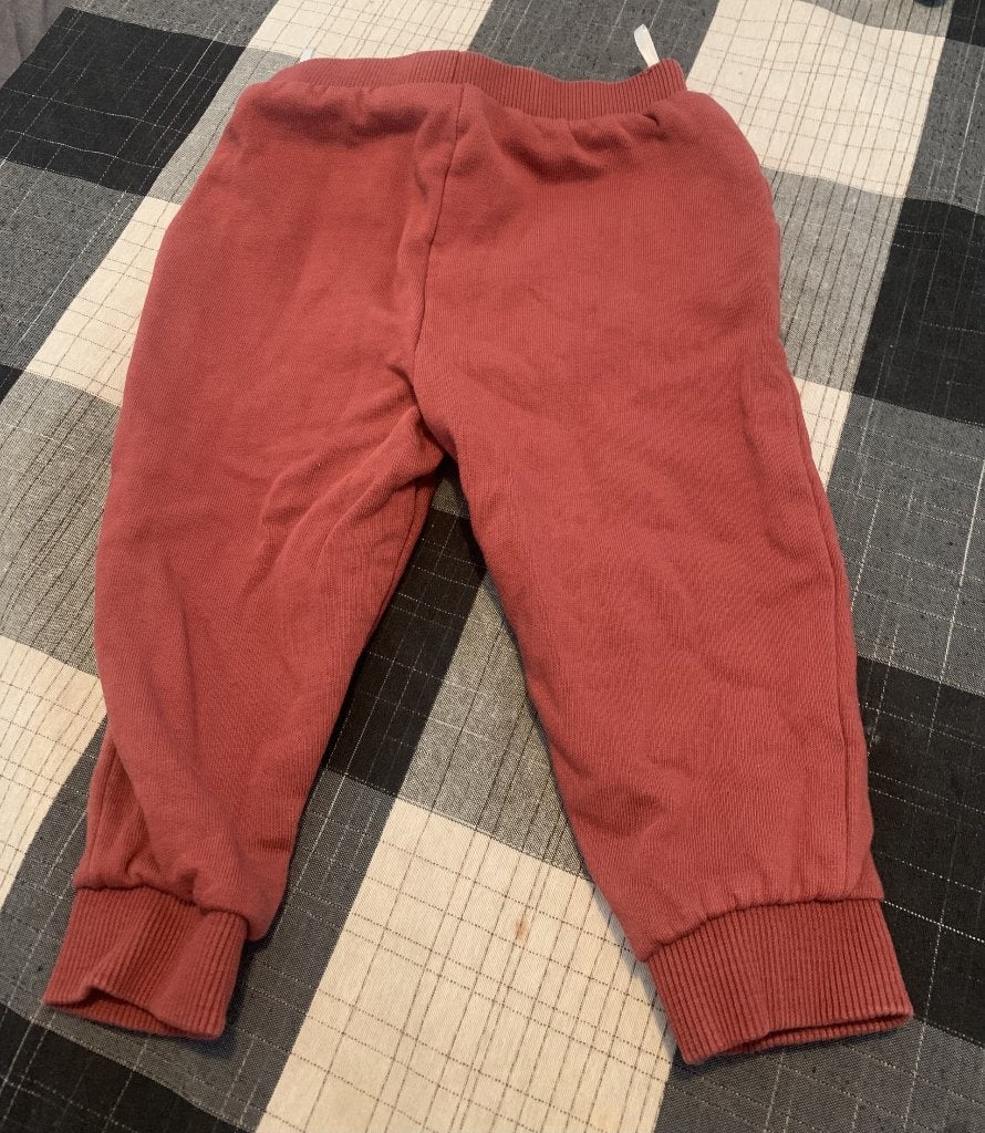 Koraal kleurige broekje van de C&A. Maat 80, Kinderen en Baby's, Babykleding | Maat 80, C&A, Broekje, Ophalen of Verzenden, Zo goed als nieuw