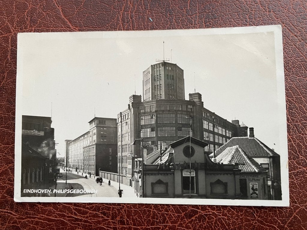 ansichtkaart van Eindhoven, Philips Gebouwen., Verzenden, 1940 tot 1960, Noord-Brabant