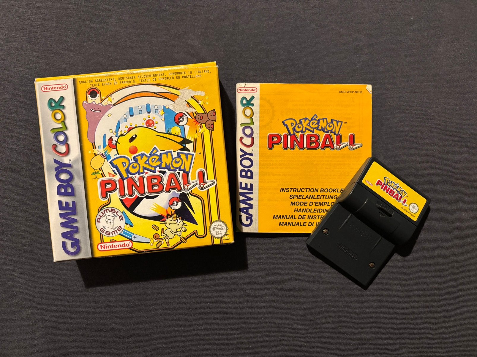 Pokemon pinball game boy color, 1 speler, Ophalen of Verzenden, Zo goed als nieuw, Vanaf 3 jaar