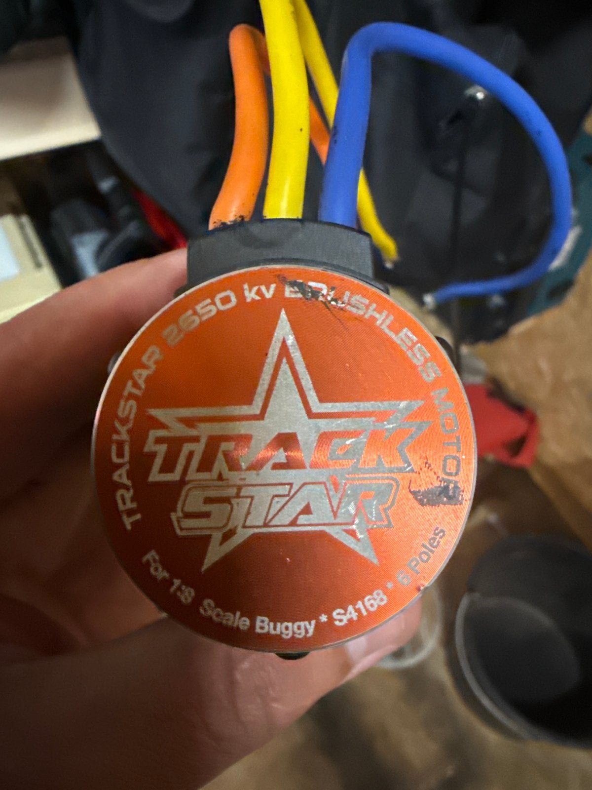 TrackStar 2650kv Brushless Motor voor 1:8 Buggy, Elektro, Gebruikt, Ophalen of Verzenden, Onderdeel