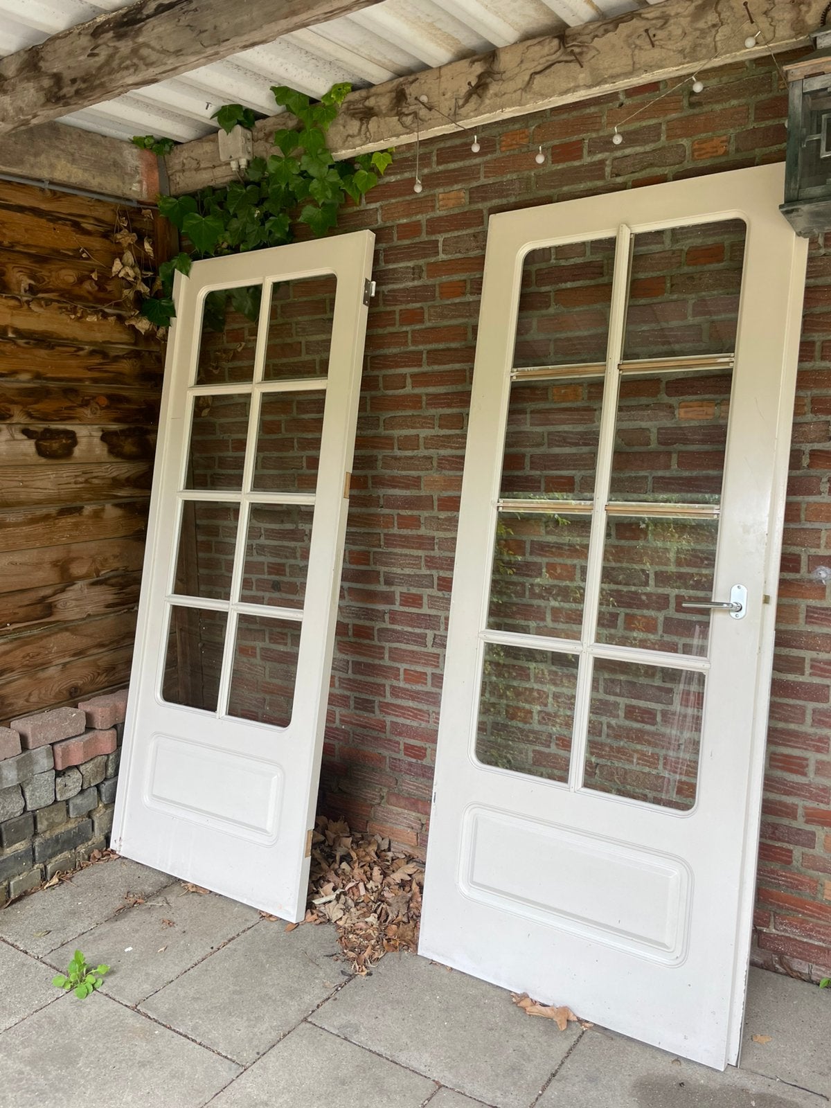Twee ensuite deuren gratis!, Ophalen, Gebruikt, Binnendeur, Glas