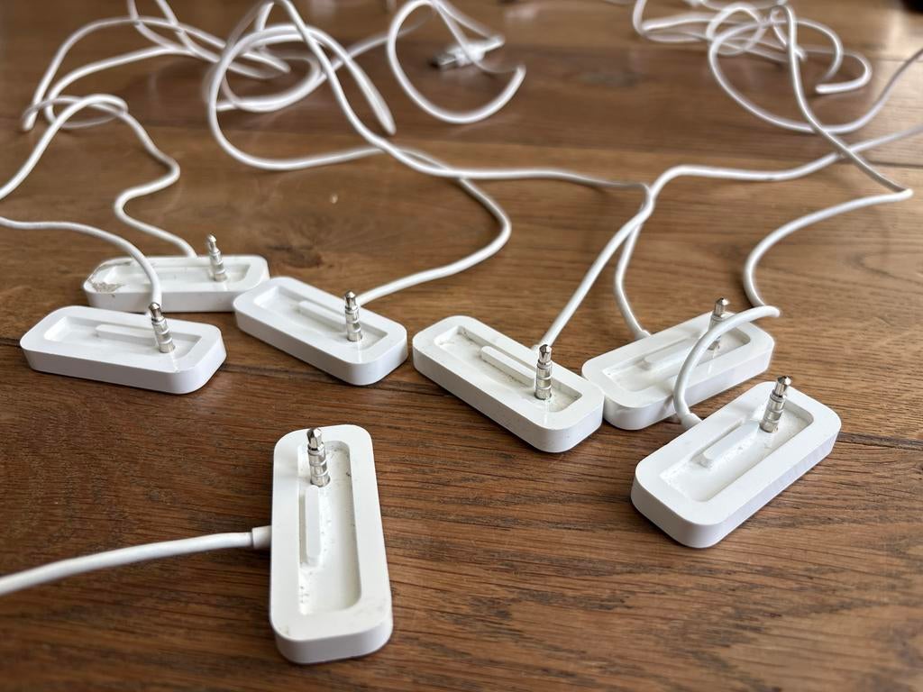 iPod Shuffle Opladers - Set van Meerdere Oplaadkabels, Ophalen, Gebruikt, Dock of Kabel, Shuffle