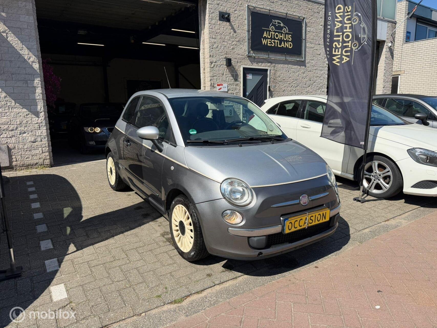 Fiat 500 1.2 Bicolore, Auto's, Euro 5, Gebruikt, 1242 cc, 4 cilinders