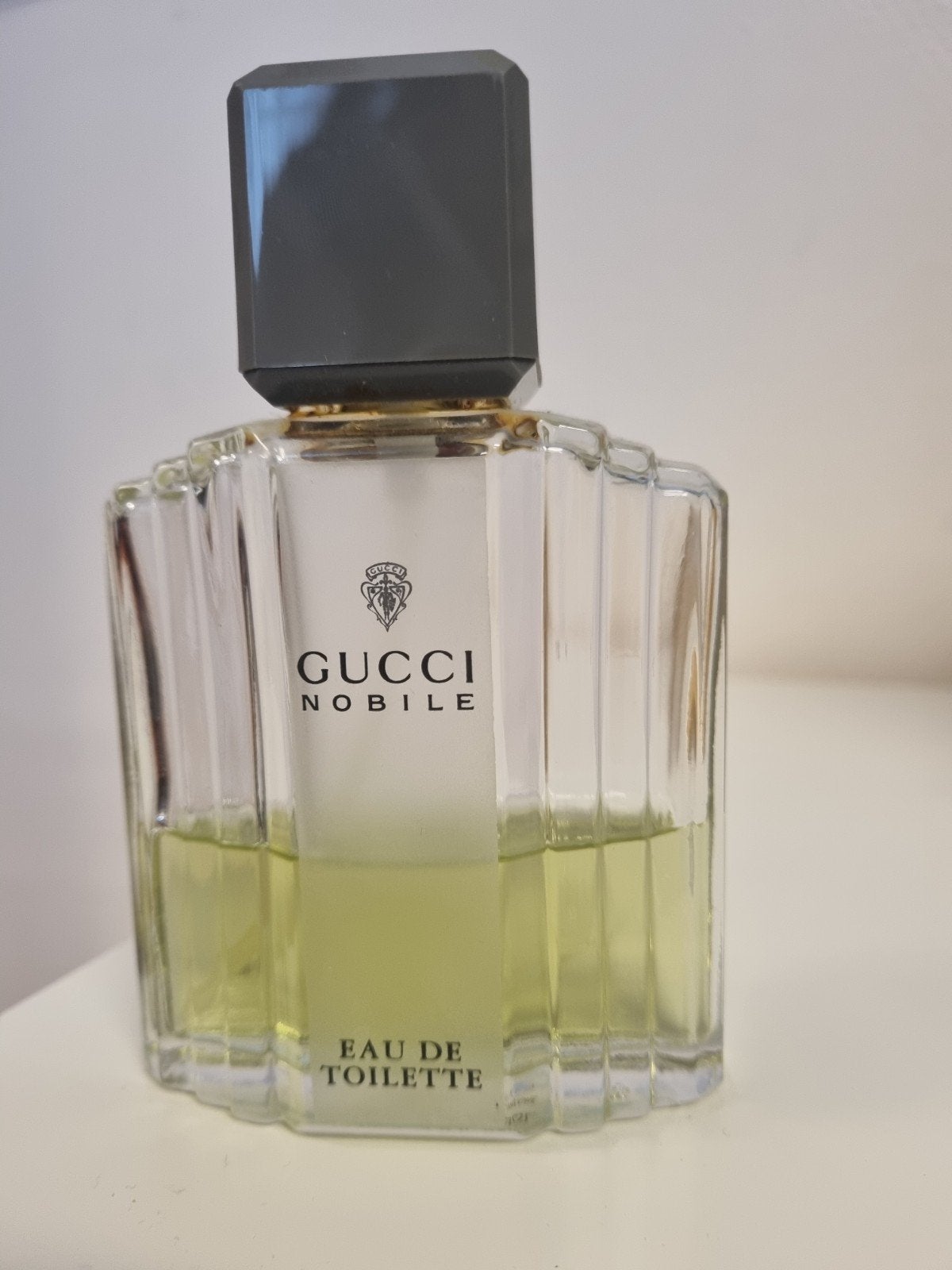 Gucci Nobile Eau de Toilette 120ml - Vintage Herengeur, Verzamelen, Parfumverzamelingen, Ophalen of Verzenden, Gebruikt, Parfumfles