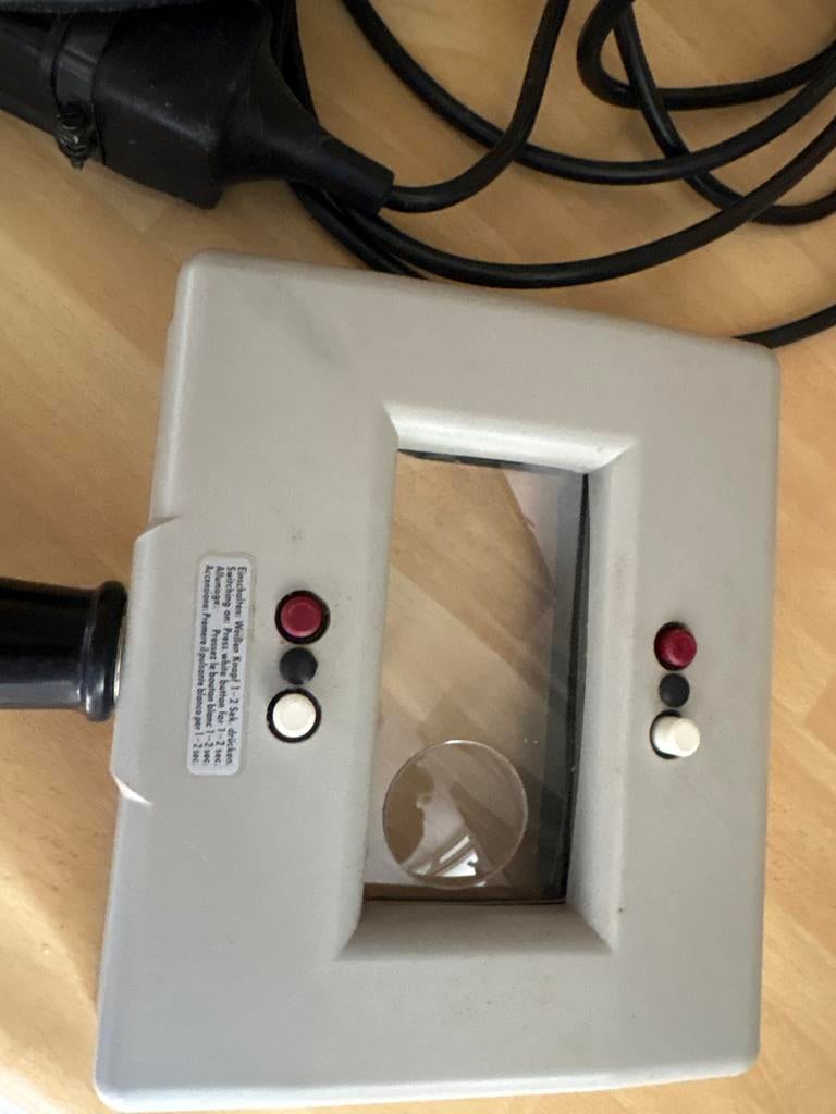 Waldmann Professionele Loeplamp met UV-licht en meerdere sta, Ophalen of Verzenden, Gebruikt, Loeplamp