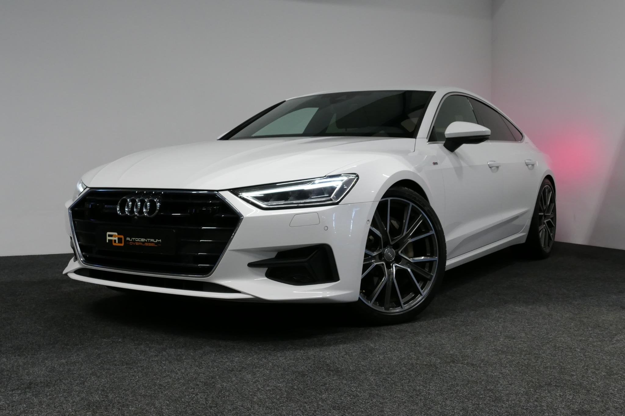 Audi A7 Sportback 50 TFSI e quattro Pro Line S / S Line / Ro, Verwarmde buitenspiegels, Gebruikt, 4 cilinders, 4 stoelen