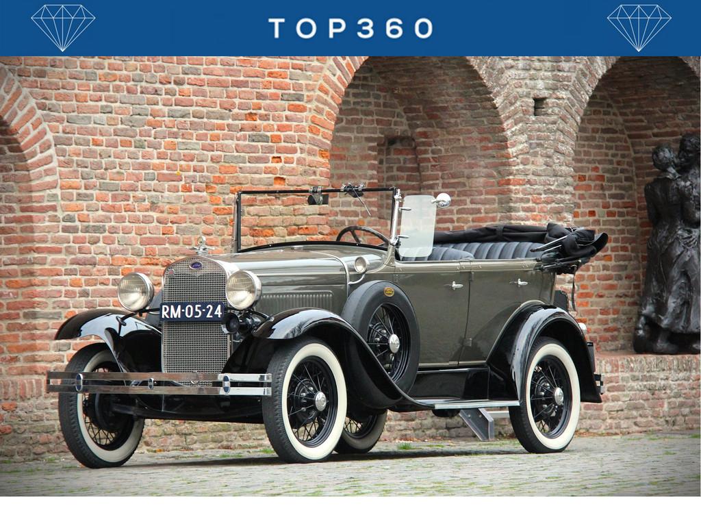 Ford Model A Phaeton A-Ford 1930 Unieke kans! Inruil mogelij, Zwart, Cabriolet, 3236 cc, Bedrijf