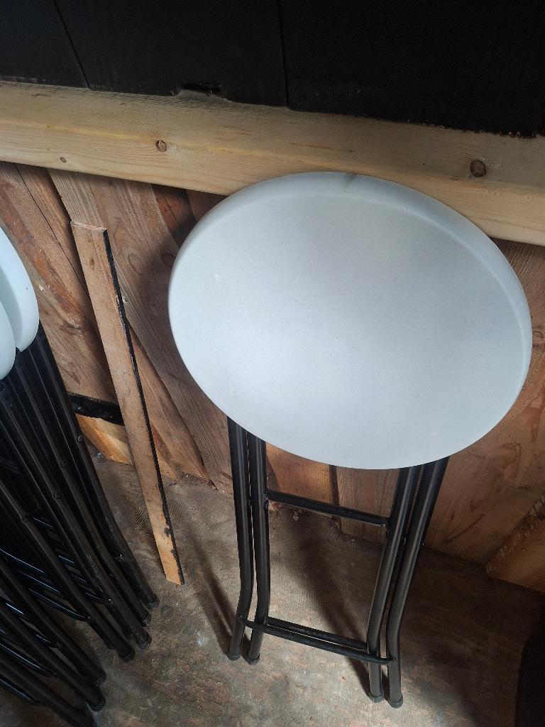 Barkrukken, Ophalen, 5 krukken of meer, Met voetsteun, 60 tot 90 cm