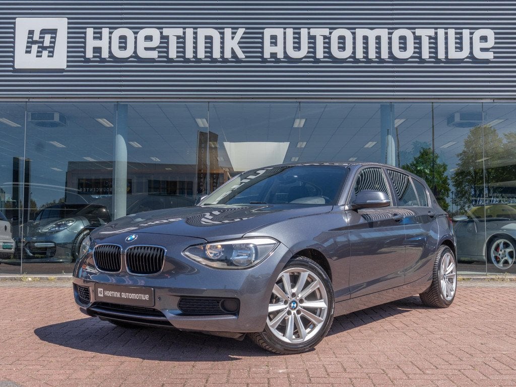 BMW 1 Serie 116i High Executive | Automaat | Cruise Control, 136 pk, Gebruikt, 4 cilinders, Leder