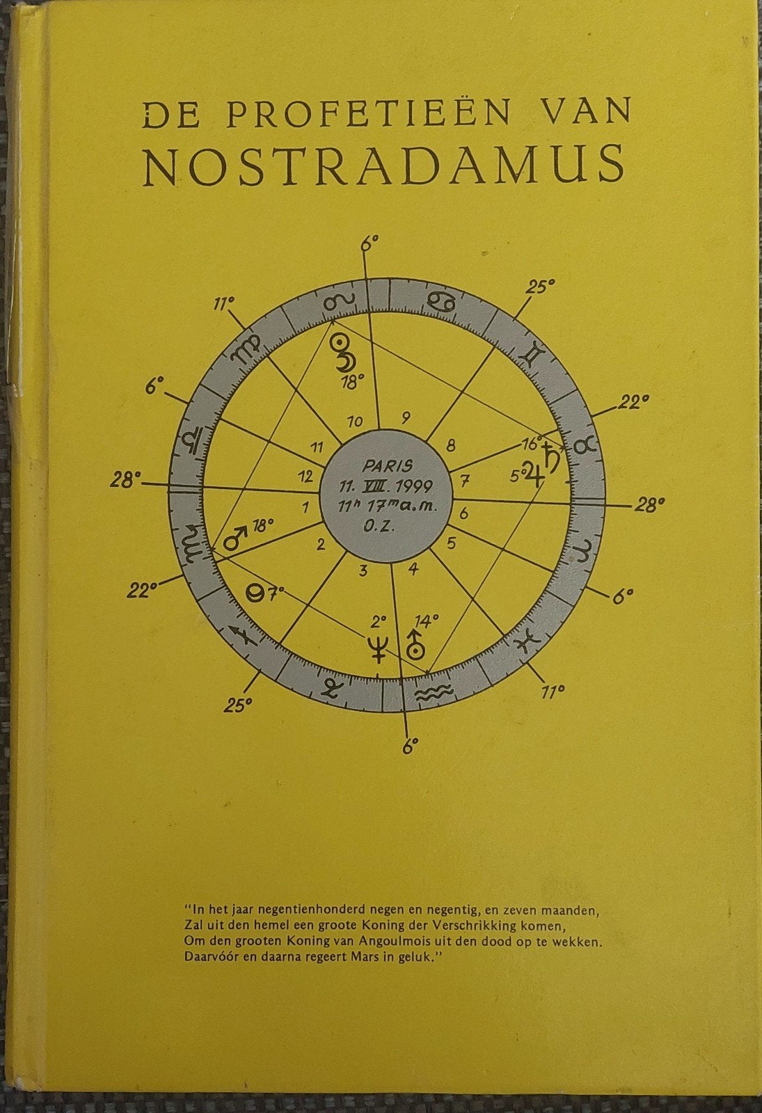 De Profetieën van Nostradamus, Ophalen of Verzenden, Gelezen, Tarot of Kaarten leggen, Achtergrond en Informatie