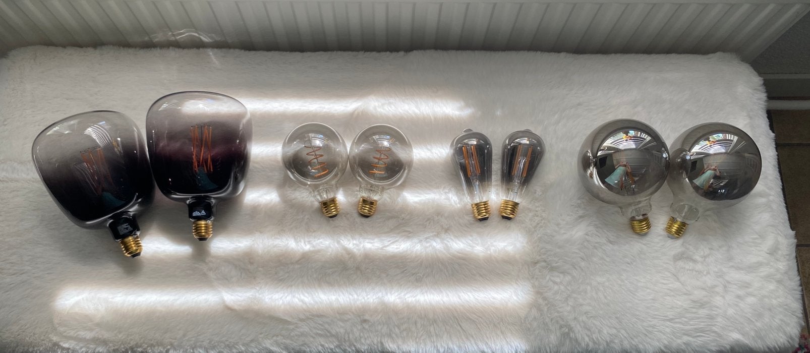Calex led lampen diverse maten 8 stuks, Huis en Inrichting, Ophalen of Verzenden, Zo goed als nieuw, E27 (groot), Led-lamp