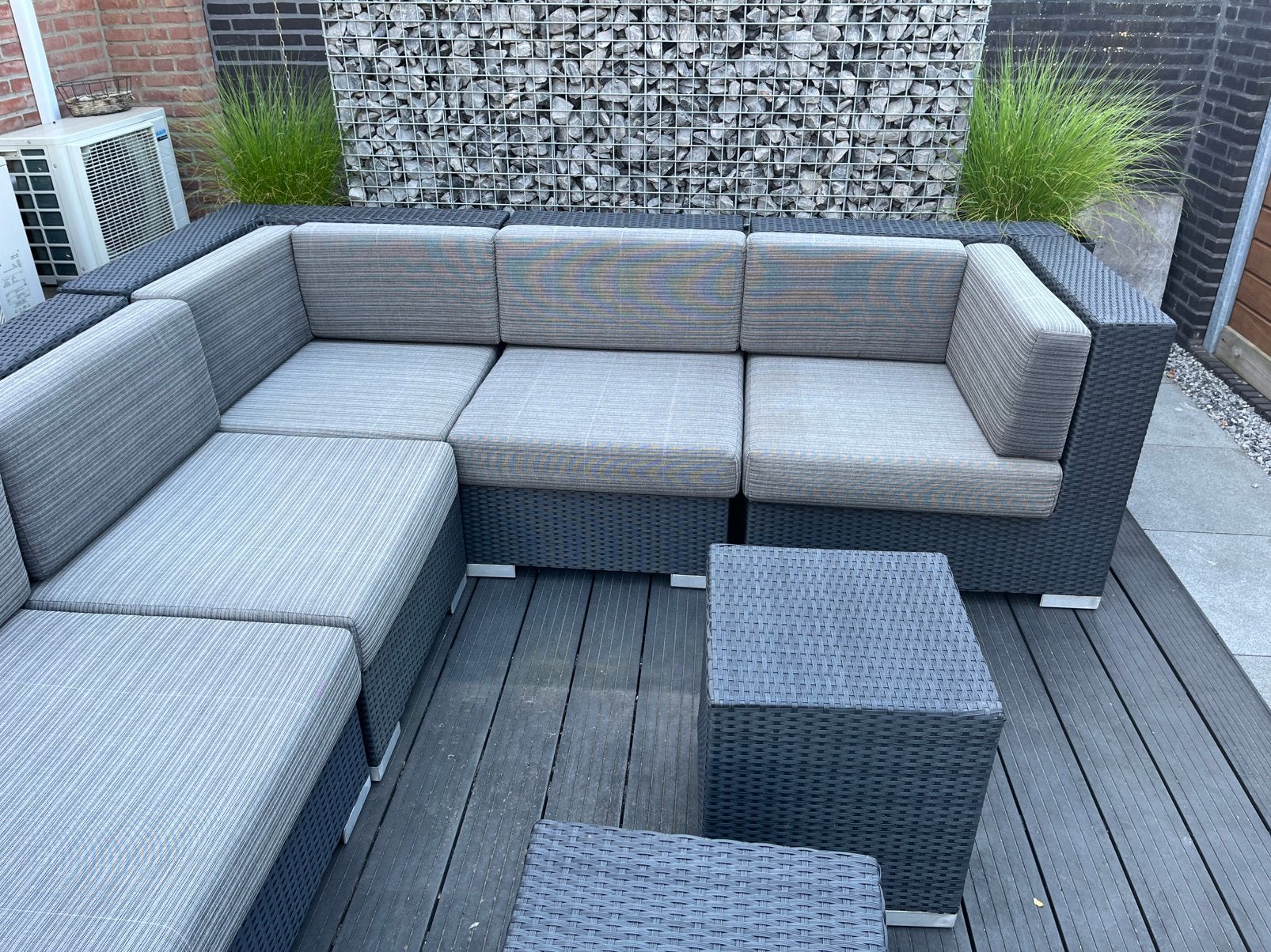 Loungeset Bois Le Duc, Tuin en Terras, Tuinsets en Loungesets, Ophalen, Gebruikt, Bank, 6 zitplaatsen