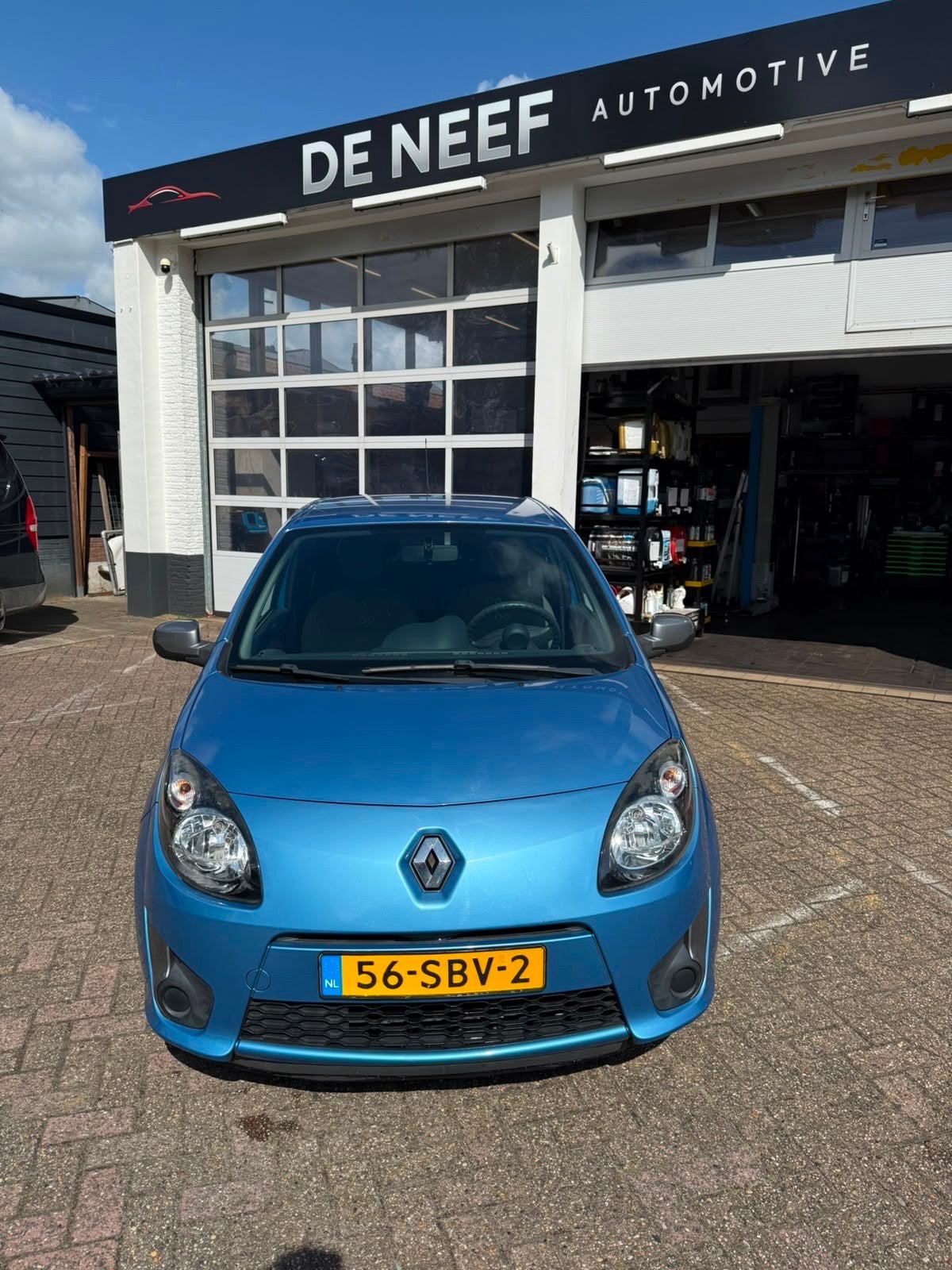 Renault Twingo 1.2 16V 2011 Blauw, Auto's, Renault, Bedrijf, Twingo, Airbags, Airconditioning, Centrale vergrendeling, Elektrische ramen