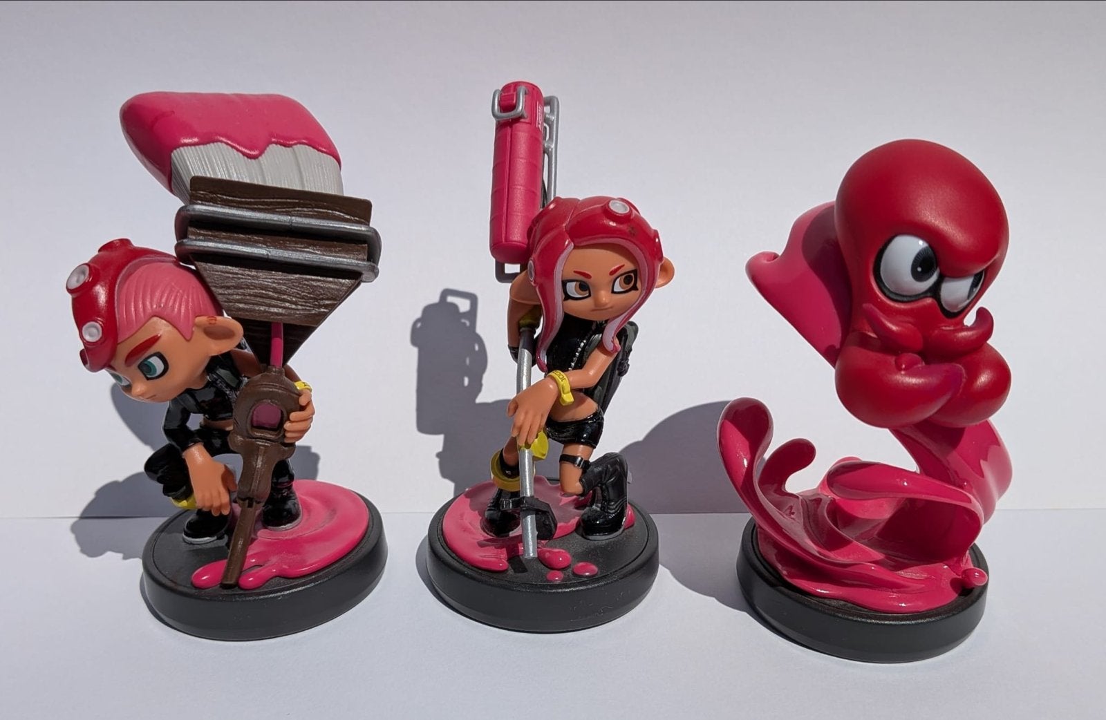 Splatoon 2 Octoling amiibo 3-pack (Octo Expansion), Ophalen of Verzenden, Zo goed als nieuw