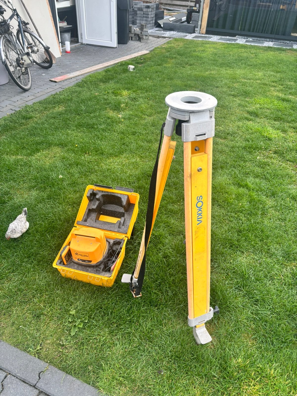 Spectra laser incl statief, Ophalen of Verzenden, Gebruikt, Afstand