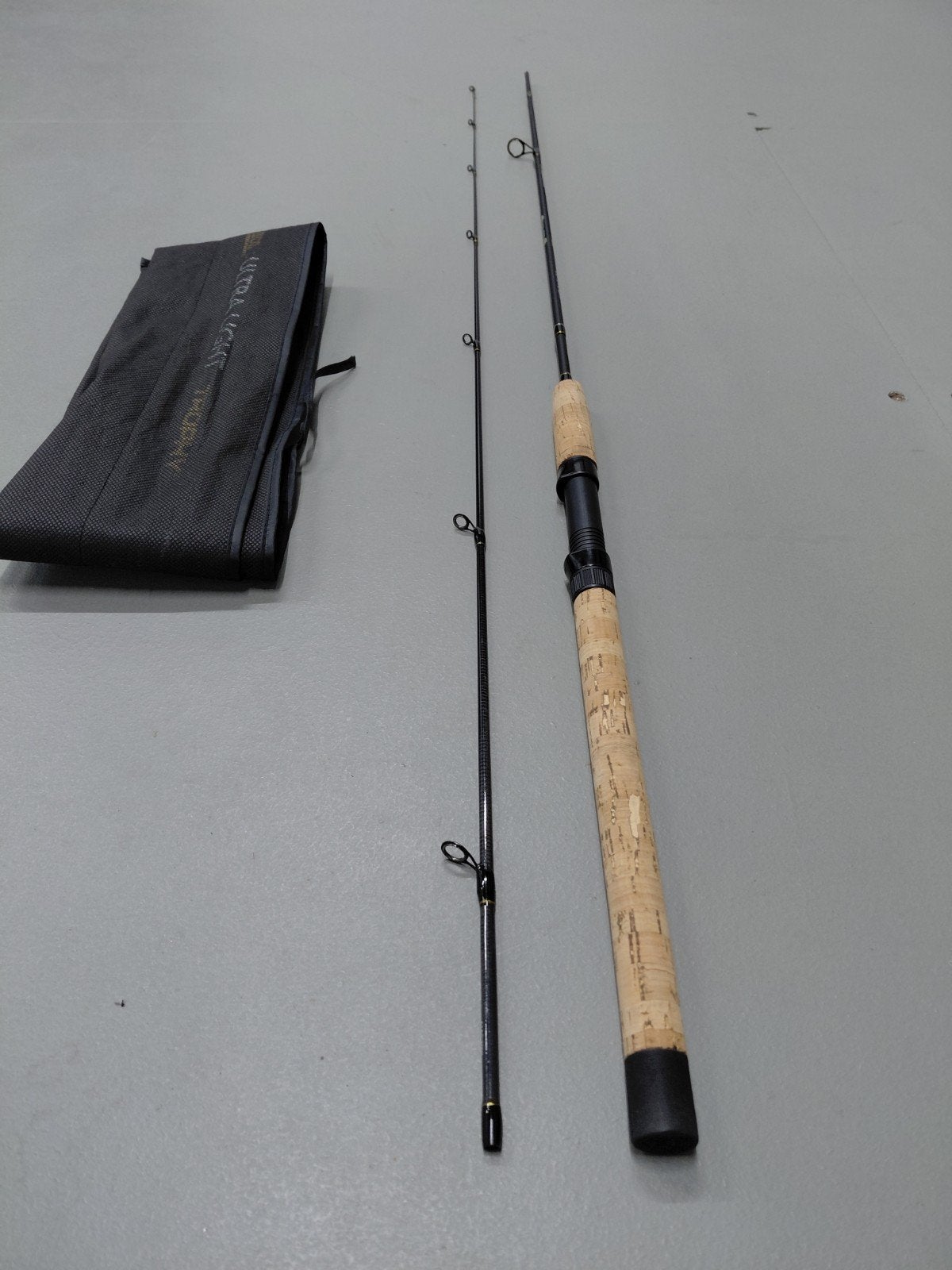 Zebco Ultra Light spin 2.00m 2del. cw <5gr. Carbon ALS NIEUW, Ophalen of Verzenden, Zo goed als nieuw, Werphengel