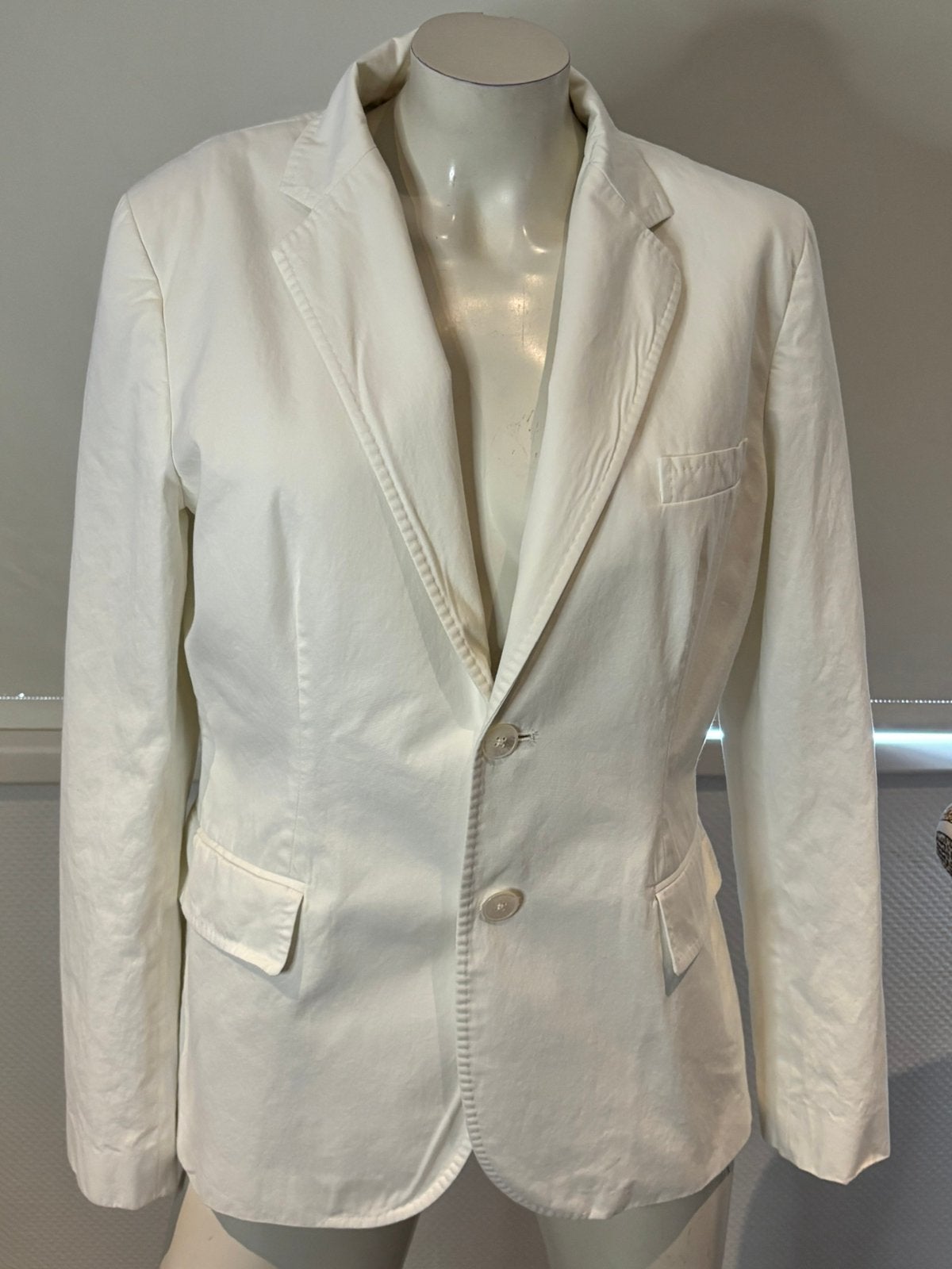 Ralph lauren wit jasje maat 12.   Nl 40, Maat 38/40 (M), ., Wit, Ophalen of Verzenden