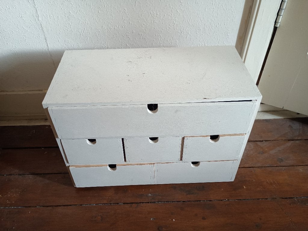 ladekastje Ikea Moppe, Huis en Inrichting, Kasten | Ladekasten, Ophalen, Minder dan 50 cm, 5 laden of meer, Zo goed als nieuw