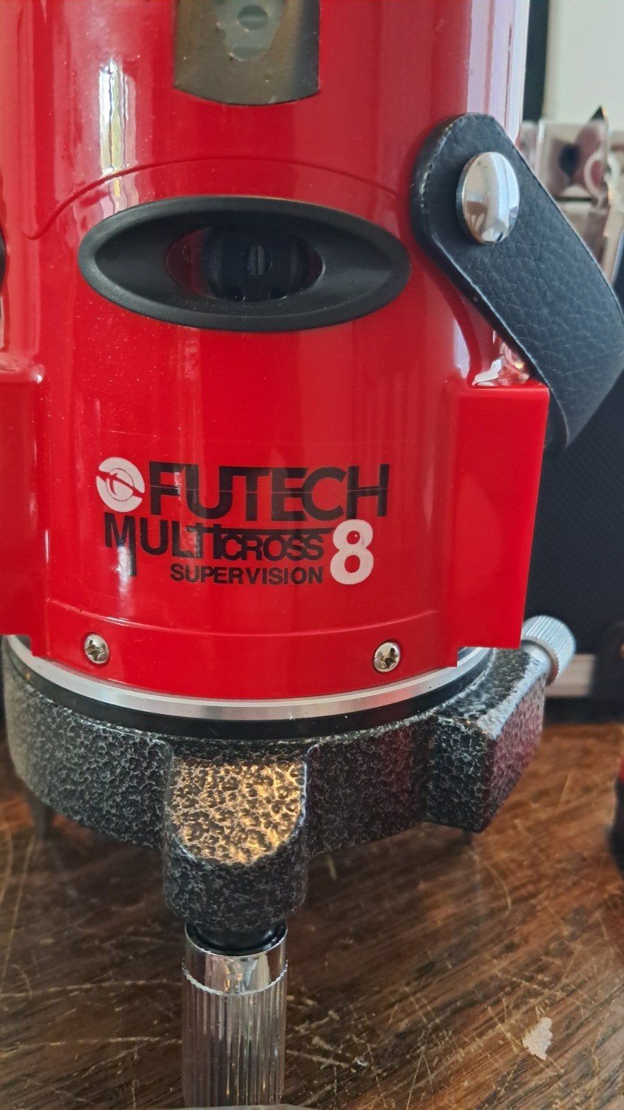Futech Multicross 8 Super Vision Laser met ontvanger, Doe-het-zelf en Verbouw, Meetapparatuur, Ophalen of Verzenden, Nieuw, Overige meters