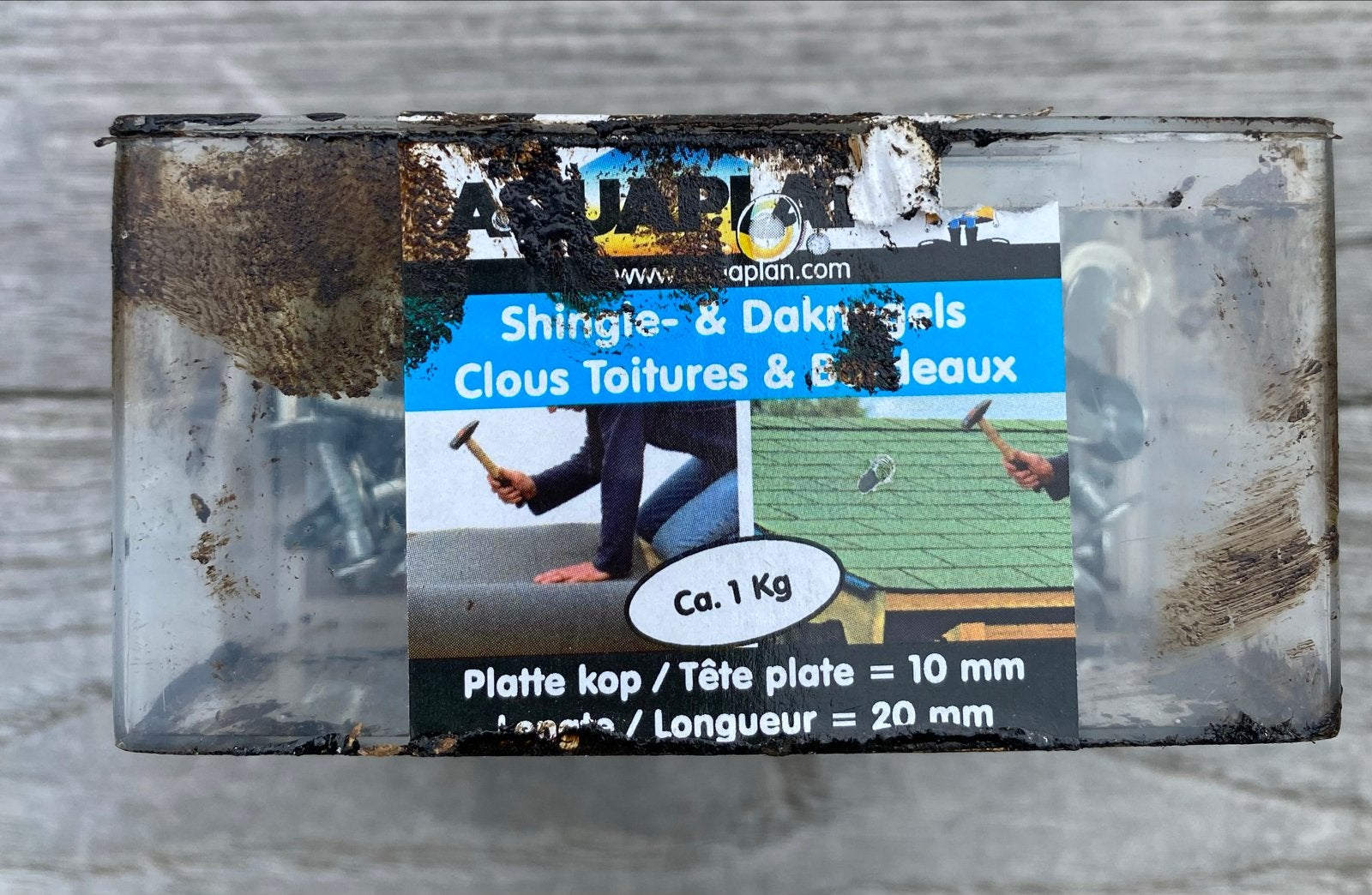 Aquaplan Shingle- & Daknagels - ca. 1 Kg, Ophalen of Verzenden, Gebruikt