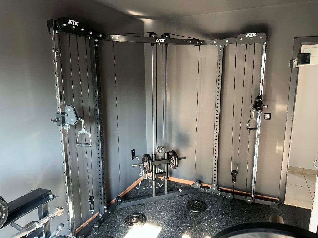 Home gym (ATX, Kettler, cable crossover, squat rack, etc...), Ophalen, Benen, Krachtstation, Zo goed als nieuw