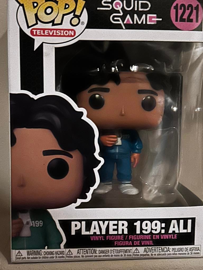 Funko pop 1221 squid game player, Ophalen of Verzenden, Zo goed als nieuw