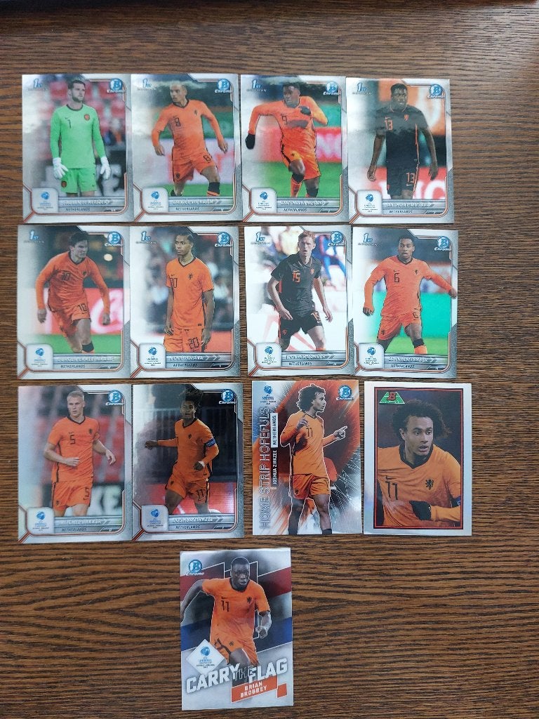 Voetbalplaatjes Oranje onder 21, Hobby en Vrije tijd, Stickers en Plaatjes, Ophalen of Verzenden, Zo goed als nieuw, Sticker