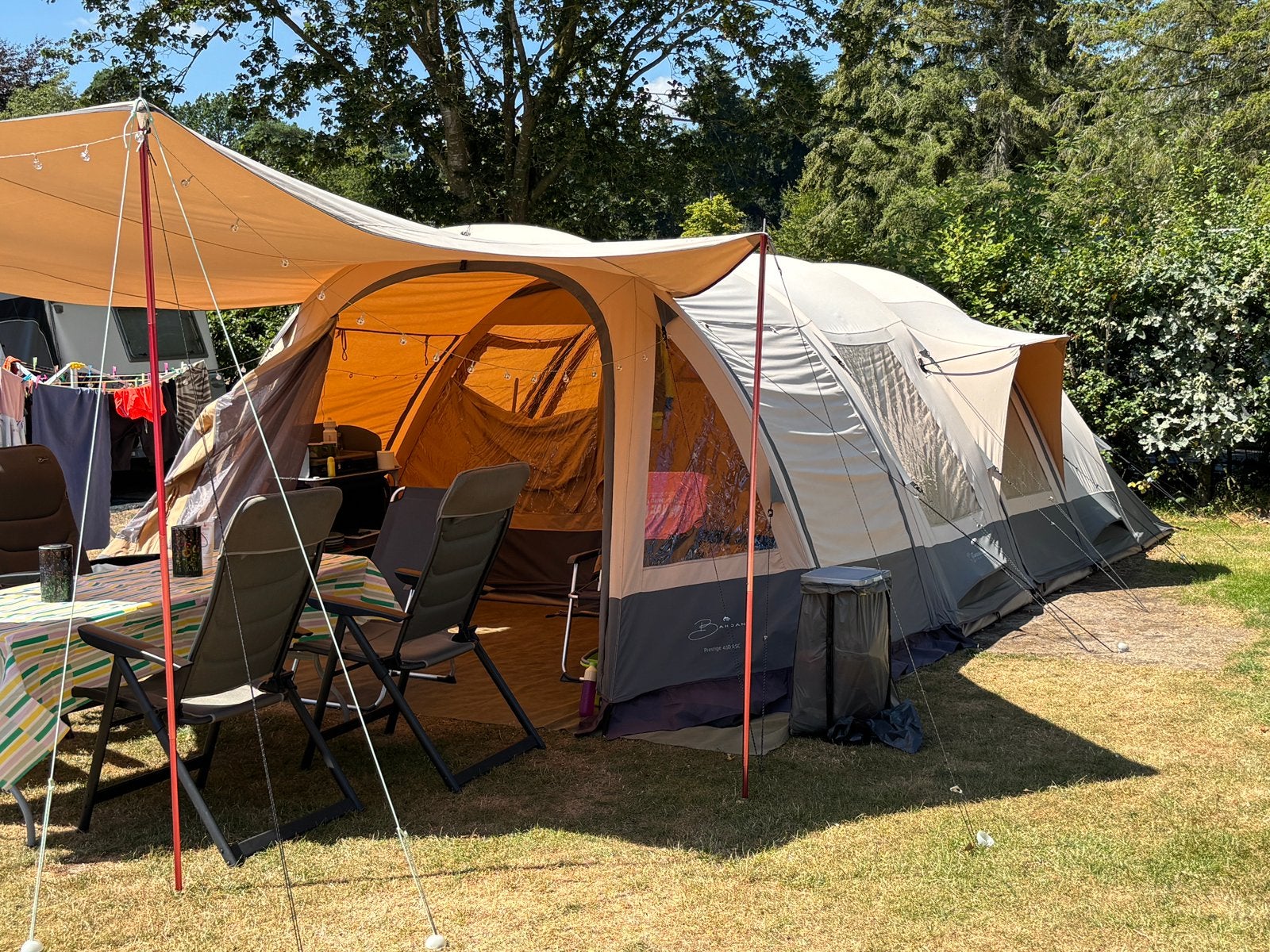 Bardani Prestige 410 RSC tunneltent, Ophalen, Gebruikt, Tot en met 5