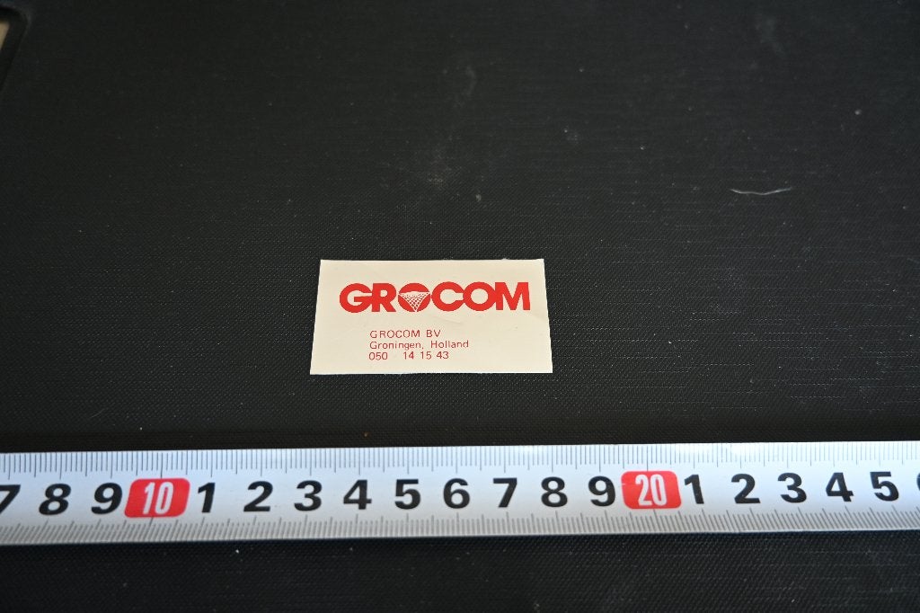 sticker GROCOM BV groningen, Ophalen of Verzenden, Zo goed als nieuw