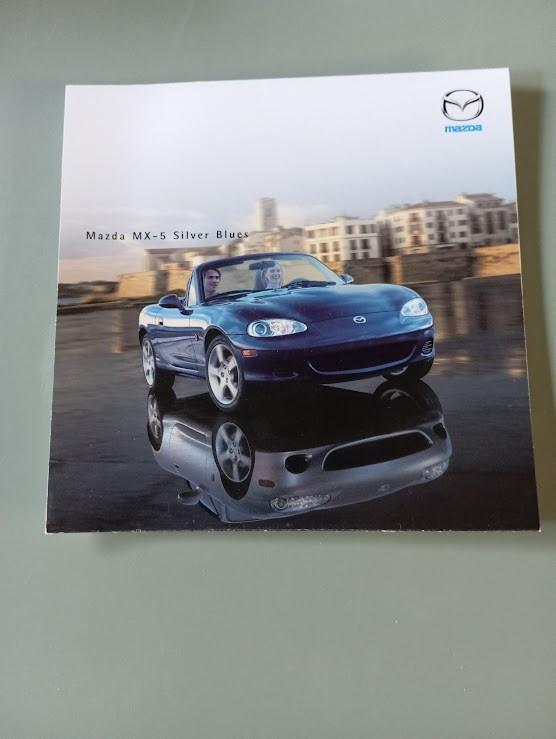 Mazda MX 5 Silver Blues 3 / 2003 8 pag. Duits, Verzenden, Zo goed als nieuw, Mazda
