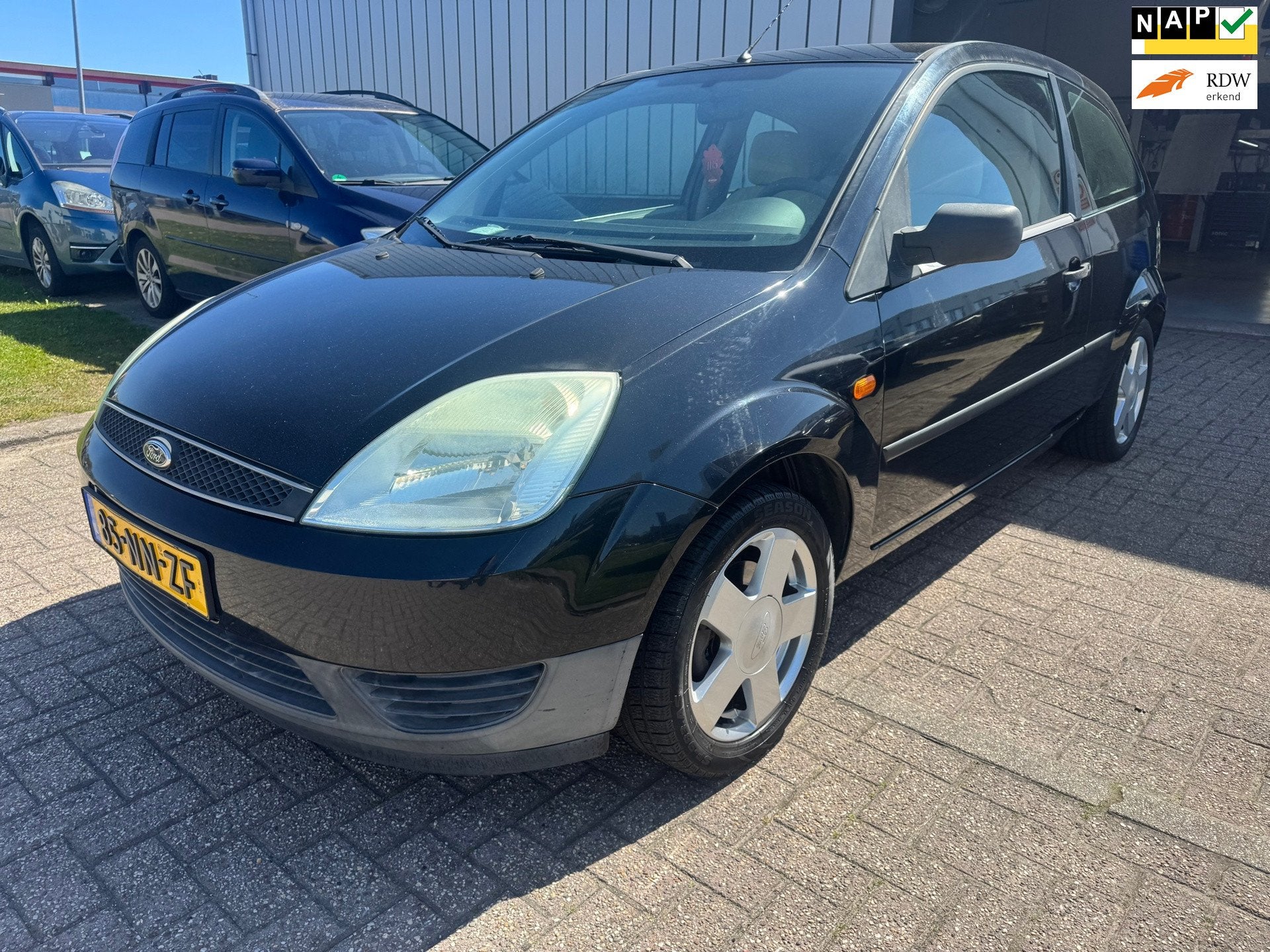 Ford Fiesta 1.25-16V Centennial, Auto's, Voorwielaandrijving, 4 cilinders, 995 kg, Zwart
