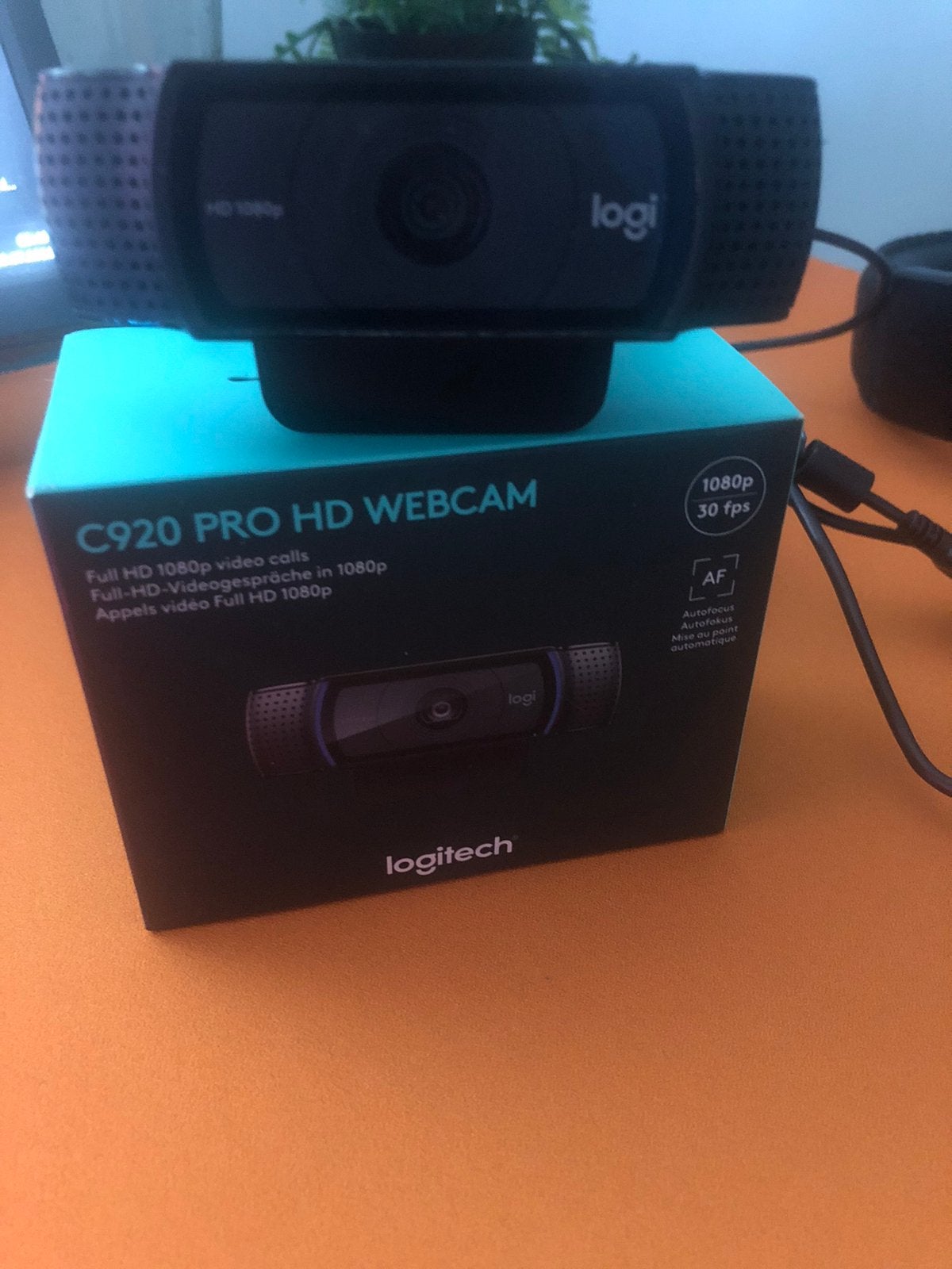 C920 PRO HD WEBCAM, Computers en Software, Webcams, Ophalen, Zo goed als nieuw