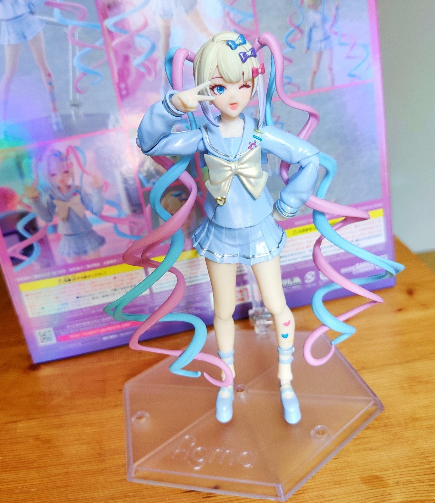 Needy Streamer Overload Kangel figma + bonus anime figure, Ophalen of Verzenden, Zo goed als nieuw