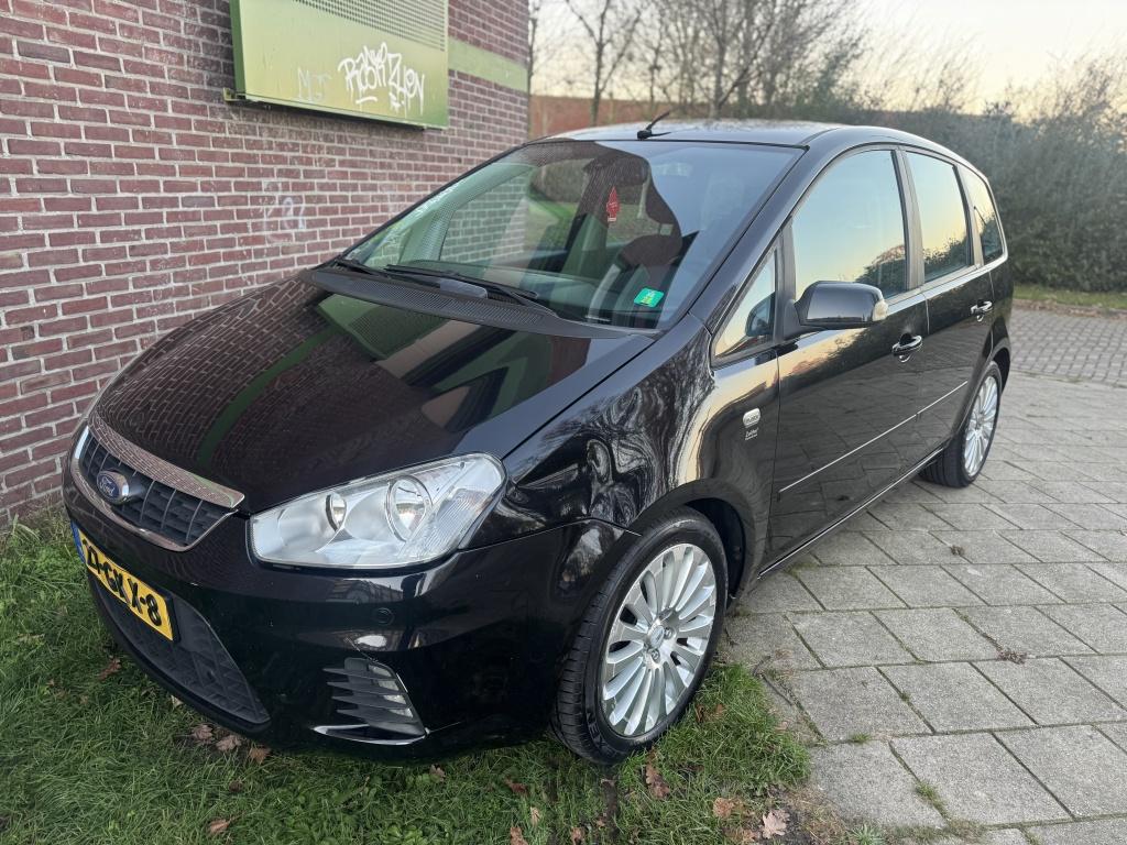 Ford C-MAX 2.0-16V Titanium*2008*Clima|Cruise|Lmv|Nap, Gebruikt, Zwart, Zwart, Bedrijf