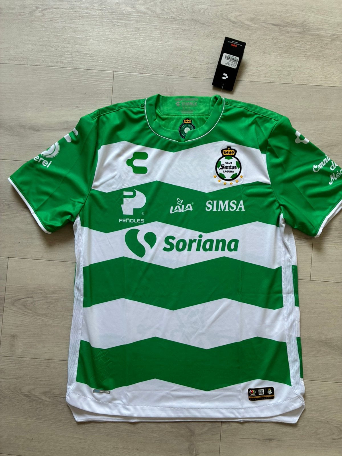 Origineel Santos Laguna shirt maat L, Maat L, Ophalen of Verzenden, Nieuw, Shirt