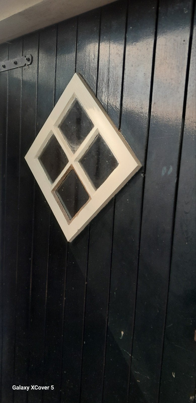 2 kozijnen 44×44  met 4 ruitjes, Ophalen, Gevelraam of Ruit, Gebruikt, Minder dan 80 cm