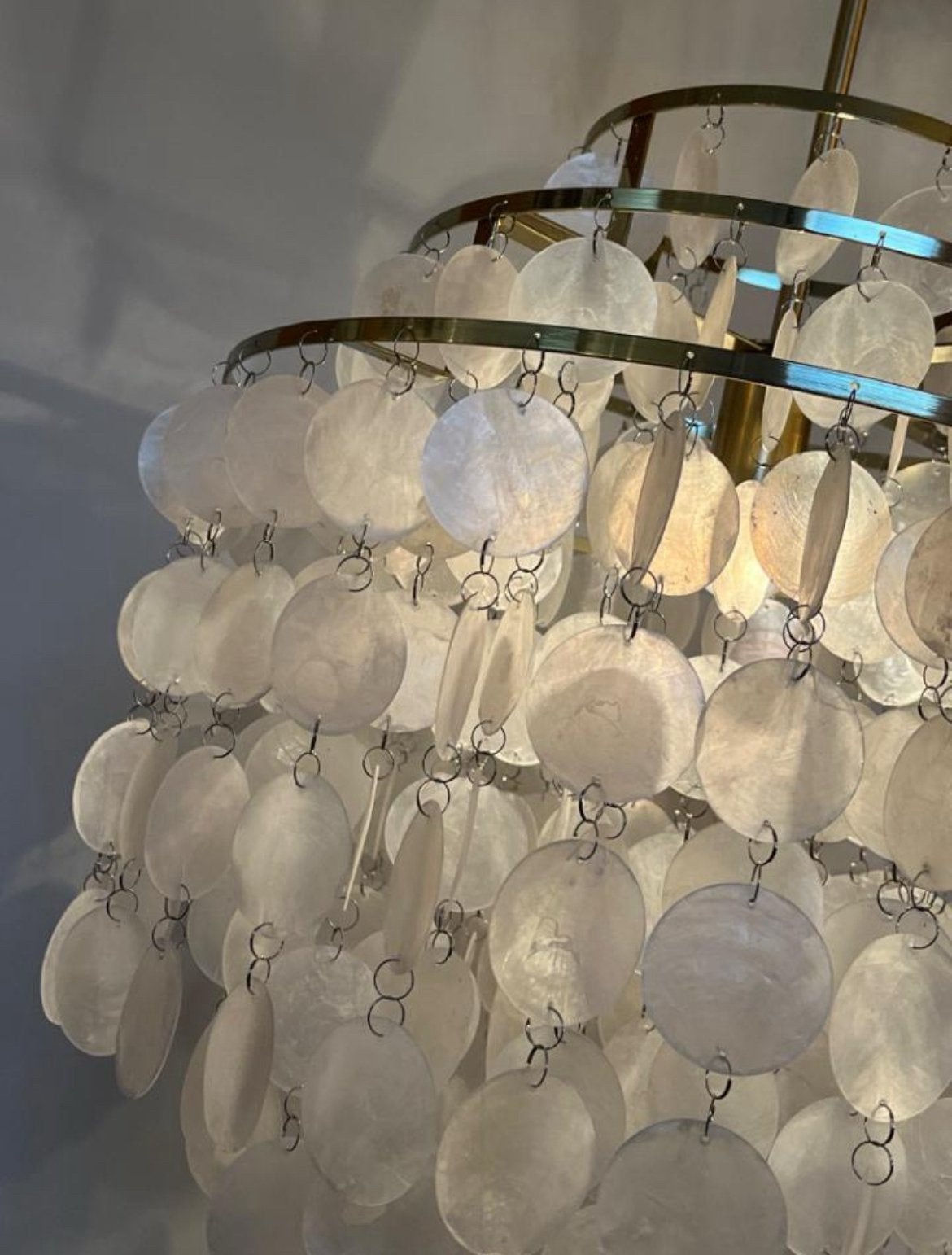 Foto 10 van Zomer aanbieding ! Luxe capiz schelpen hanglampen