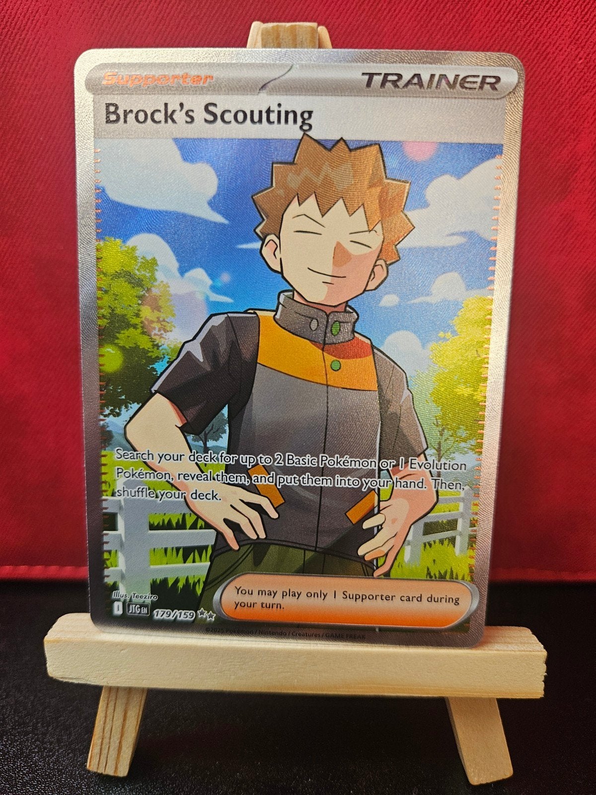 Brock's Scouting #179, Hobby en Vrije tijd, Ophalen of Verzenden, Zo goed als nieuw, Losse kaart