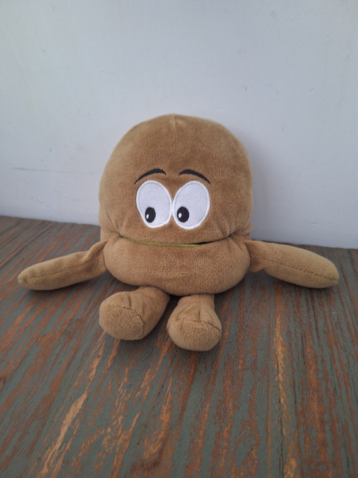 Knuffel / handpop kiwi 18 cm, Overige merken, Overige typen, Zo goed als nieuw, Wasbaar